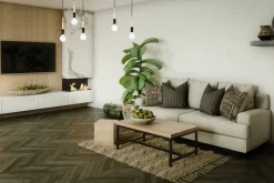 Hängelampen|Bürolampen*Belis XXL Hängelampe Spider Schwarz L:400 cm E27 5-flammig