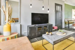 Hängelampen|Bürolampen*Belis XXL Hängelampe Spider verstellbar L:400 cm E27 Schwarz