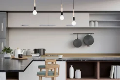 Hängelampen|Bürolampen*Belis XXL Hängelampe Spider verstellbar L:400 cm E27 Schwarz