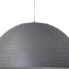 Masterlight XXL Pendelleuchte Ø72cm Silber CASCO Handarbeit< Hängelampen|Industrie Lampen