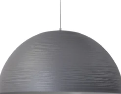 Masterlight XXL Pendelleuchte Ø72cm Silber CASCO Handarbeit< Hängelampen|Industrie Lampen