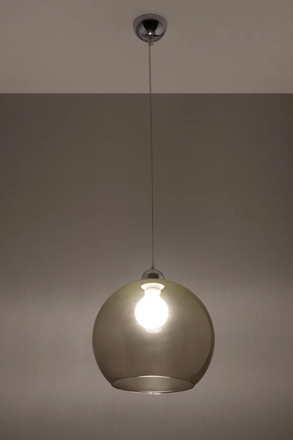 Hängelampen|Esszimmer Lampen*Sollux Zeitlose runde Pendelleuchte BILBAO